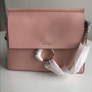 Chloé Faye Medium Blush Bag.